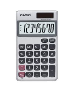 CASIO SL300VE/SL300SV Wallet Solar Calculator with 8-Digit Display