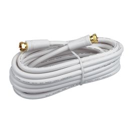 RCA RCAVH612WHRV 12FT RG6 CABLE WHT